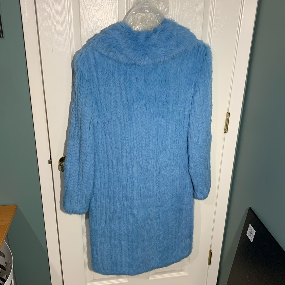 🏷Cinq a Sept - Rabbit Fur Long Coat